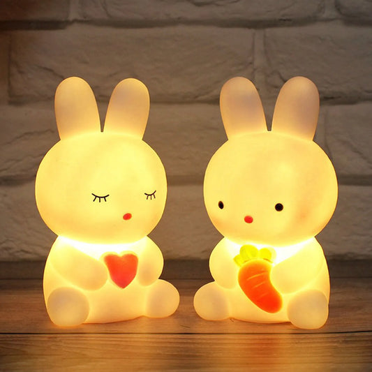 Cute Night Light Cartoon Bunny Desk Lamp