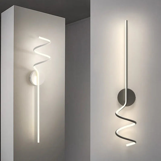 Modern LED Wall Curves Wall Sconce