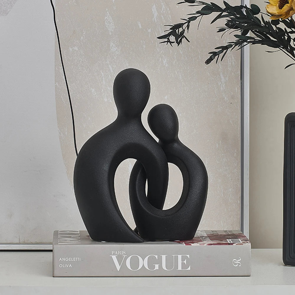 Abstract Couple Statue