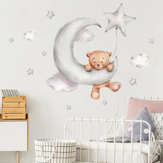 Bear Wall Stickers for Kids Rooms